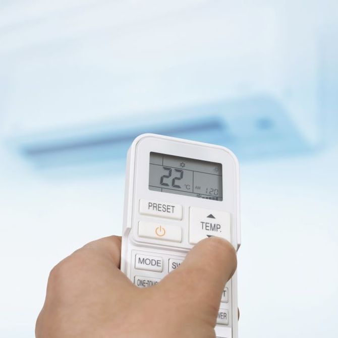 ¿Cuál es la temperatura correcta para usar el aire acondicionado?