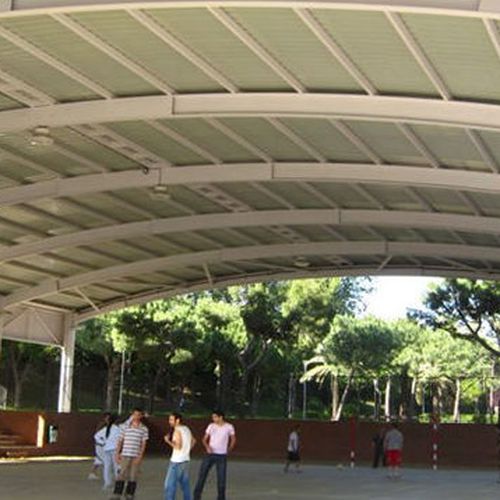 Realización de cálculo de cubierta del polideportivo de Esplugues de Llobregat