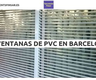 Ventanas de PVC en Barcelona