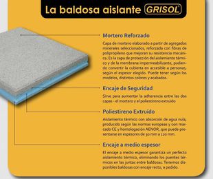 Baldosa GRISOL