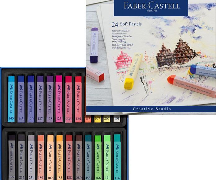 Cajas de pastel barra entera Faber Castell: Catálogo de ARTISA