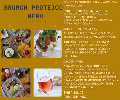 NUESTRO FAMOSOS  BRUNCH. Un  oasis de sabores  frescos y sanos en nuestra Terraza Bistro