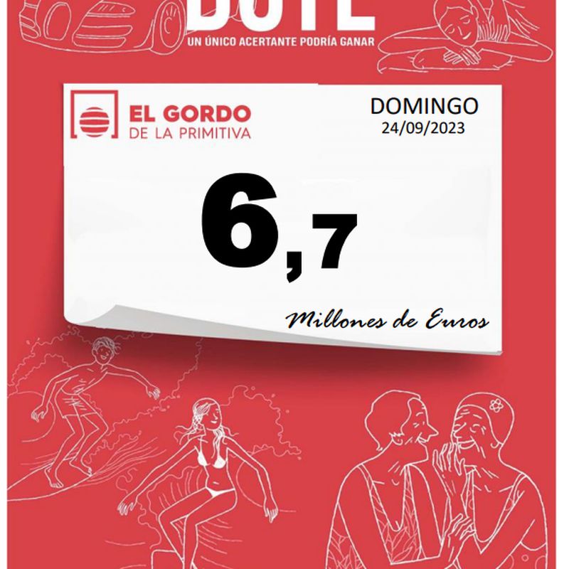Sorteo Domingo 24/09/2023