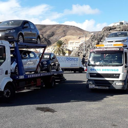 Servicio de grúas permanente en Fuerteventura