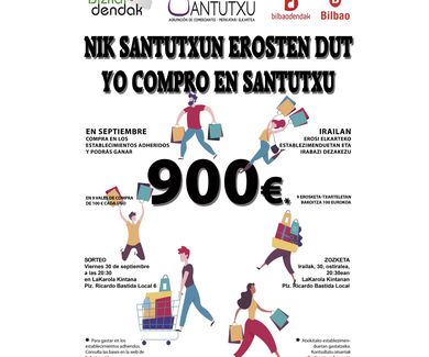 Campaña "Yo compro en Santutxu" del mes de septiembre