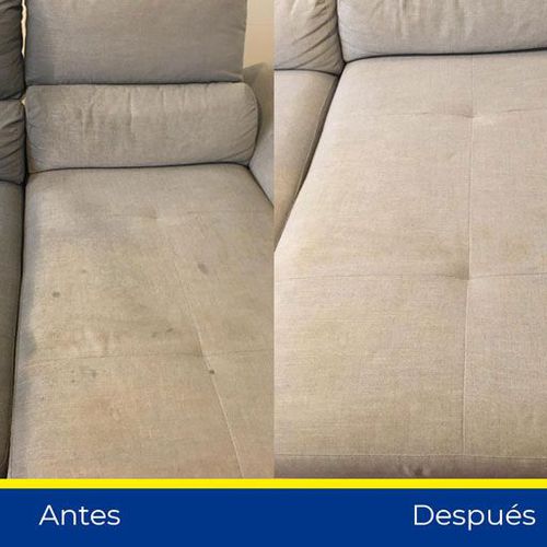 Limpieza de sofás a domicilio en Asturias