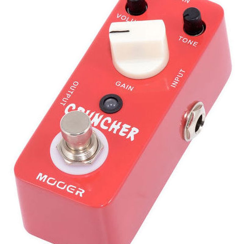 Mooer Cruncher, pedal de distorsión para guitarra y bajo