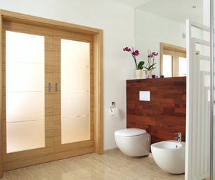 ¿Puertas con o sin cristal en el interior?