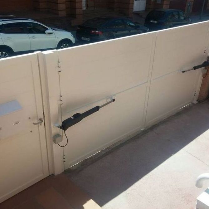 Las puertas de garaje automáticas