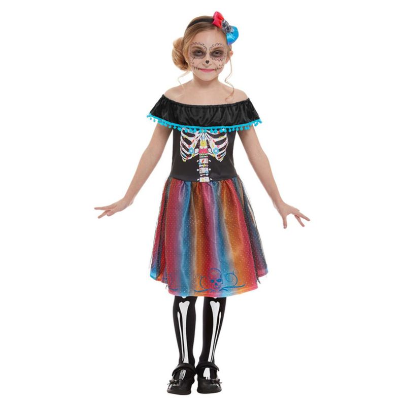 Disfraz de Katrina multicolor infantil