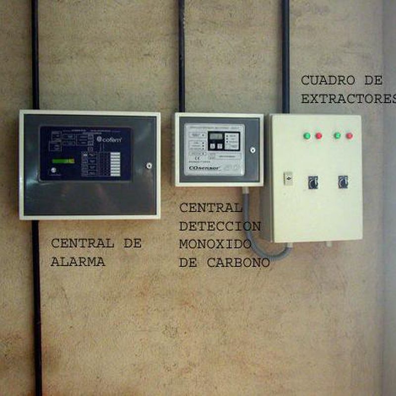 Equipos de detección de incendios y de monóxido de carbono Asturias