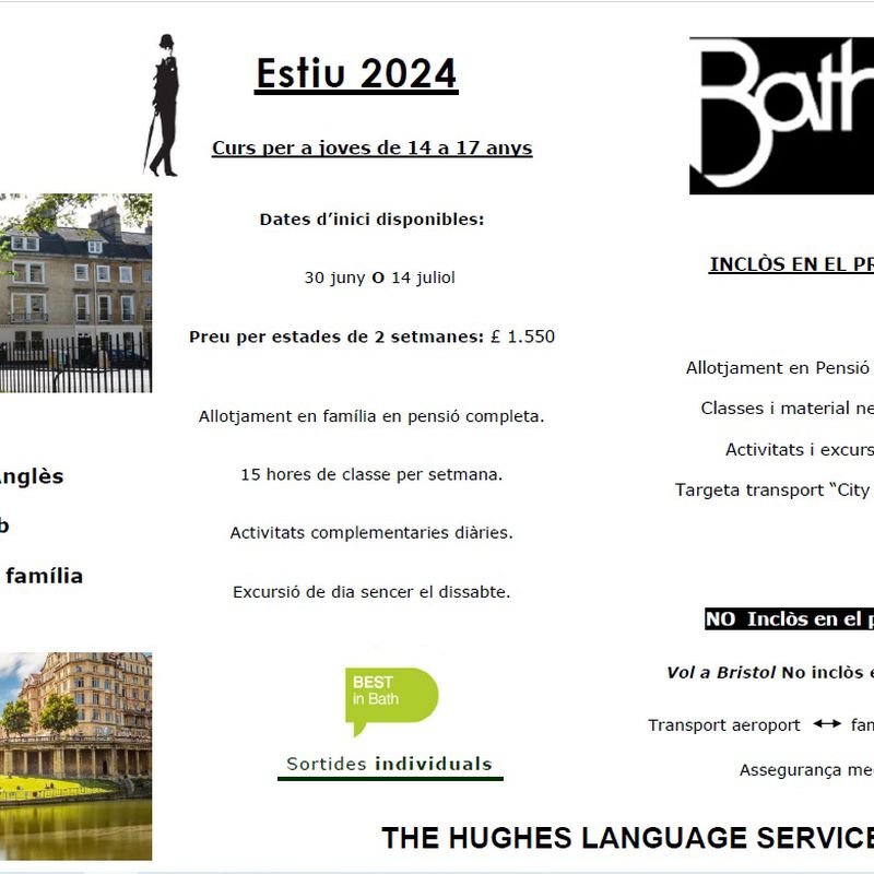 Bath'24: Qué ofrecemos de The Hughes Language Service