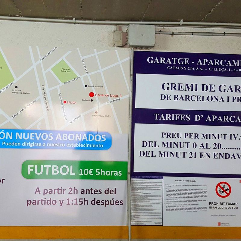 Parking Av. Madrid: Productos  de CATASUS Y COMPA¥IA, S.A.