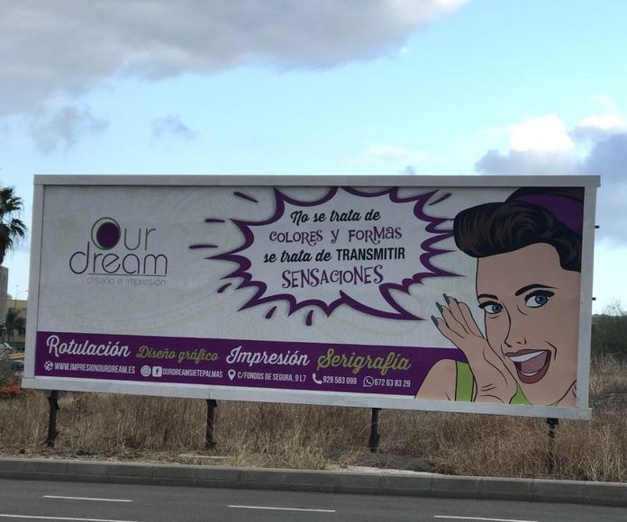 ¿HAS VISTO NUESTRA VALLA PUBLICITARIA?