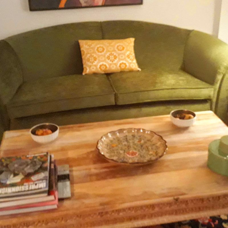 Retapizado de sofá en tejido terciopelo