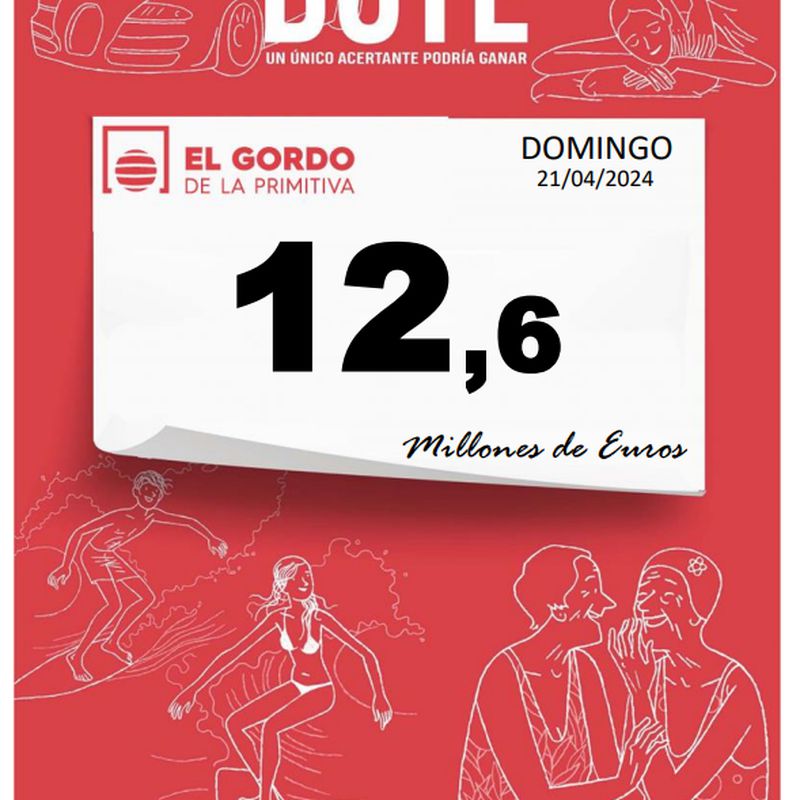 Sorteo Domingo 21/04/2024