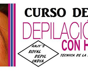 Curso de depilación con hilo