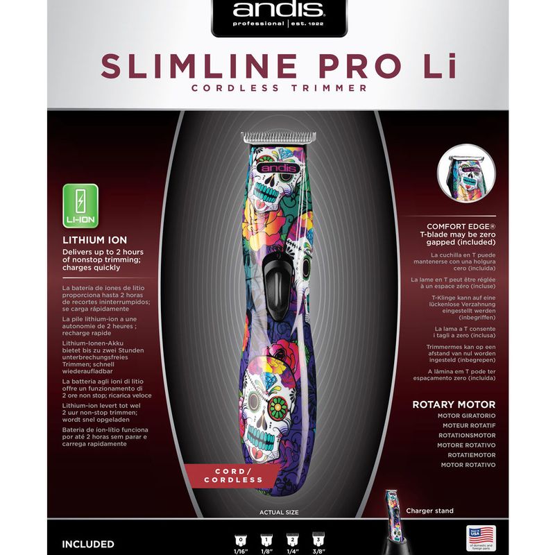 ANDIS SLIMLINE PROLI SKULL COLLECTION: Productos  de Mathiss