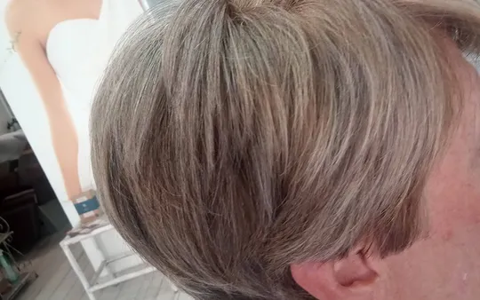 Trabajo de mechas babyligth y terminado con barros