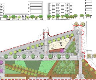 Proyecto constructivo urbanización entornos estadio FCB: Trabajos de MasterPlan
