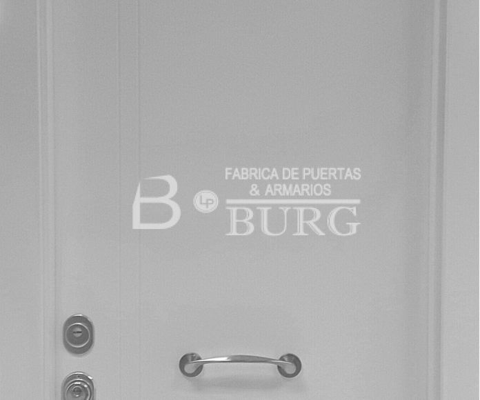 Modelo lacada Bonn: Catálogo de Puertas Burg LP