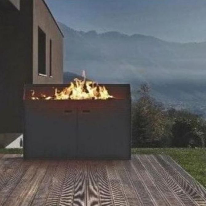 Algunas ideas para colocar fuego en el exterior