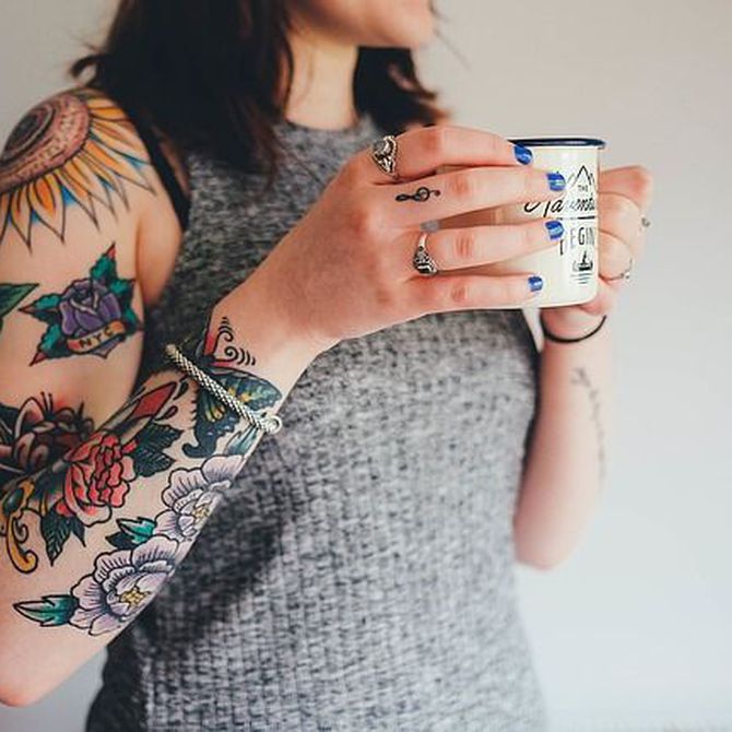 El significado de las flores en los tatuajes