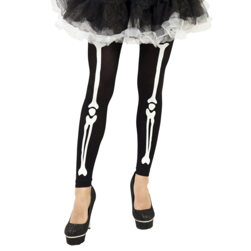 Leggings esqueleto adulto