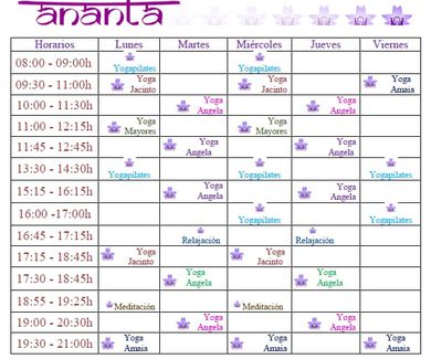 Nuevo horario