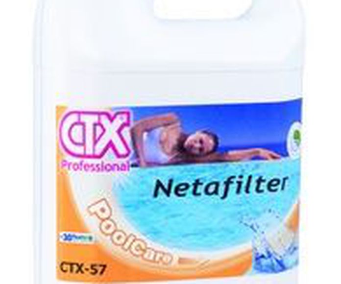 CTX-57 Netafilter Desincrustante líquido de filtros: Productos y Accesorios de Piscinas Guillens