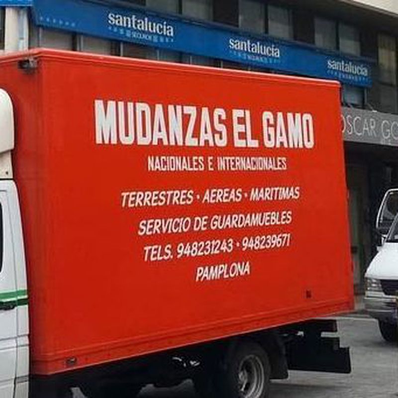National & International removals in Pamplona.                        : Catálogo de Mudanzas Gamo