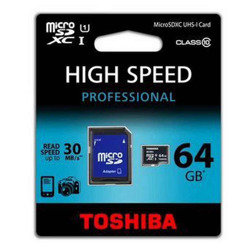 Toshiba Micro SDHC 64GB Clase 10 + Adaptador SD: Catálogo de Retóner Ecológico, S.C.