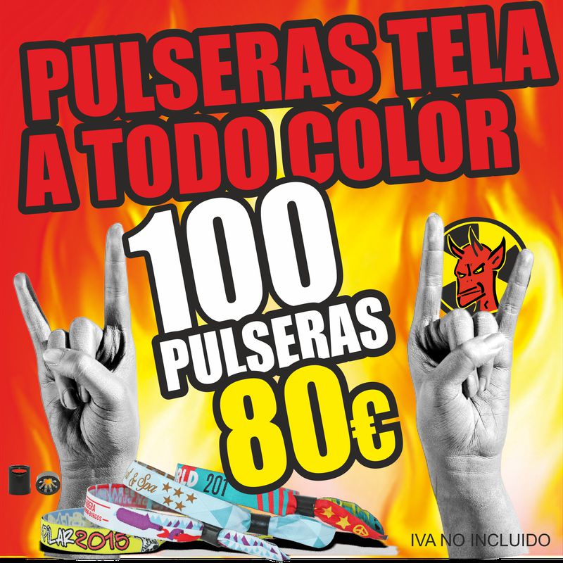 PULSERAS: Productos de El Demonio Rojo