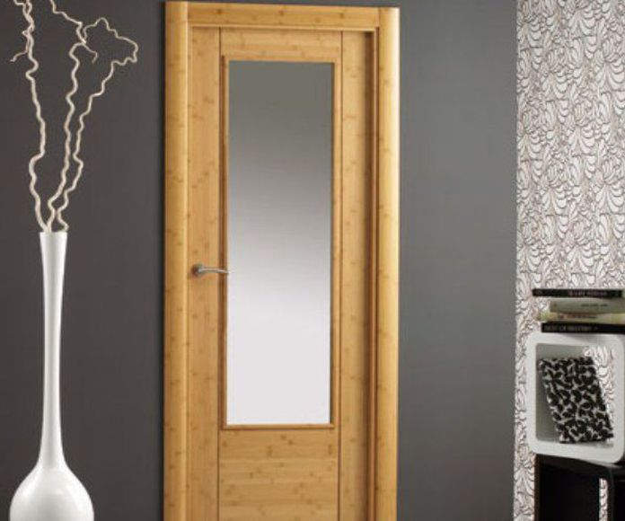 🥇Modelo 8700 Puerta interior madera moderna
