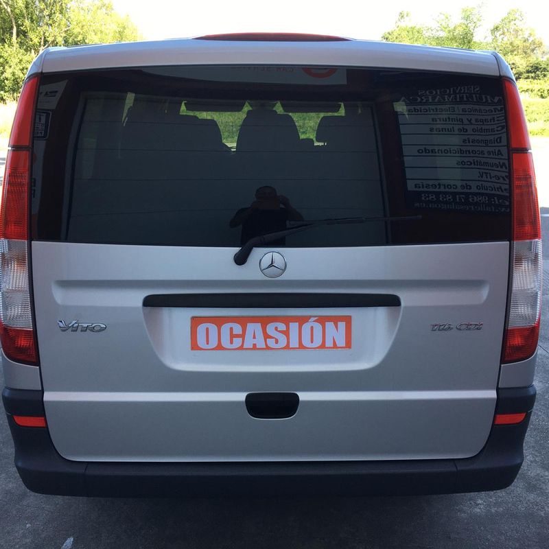 MERCEDES VITO 116CDI L 163CV 9 PLAZAS AUTOMÁTICO: VEHÍCULOS de Ocasión A Lagoa Ribadumia