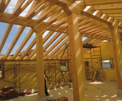 Calculamos de forma gratuita sus estructuras en madera Pino Soria