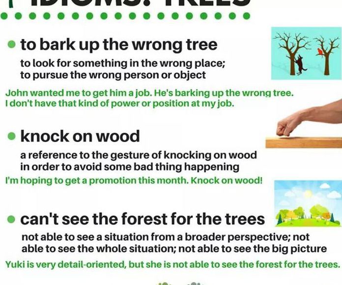 Idioms: trees