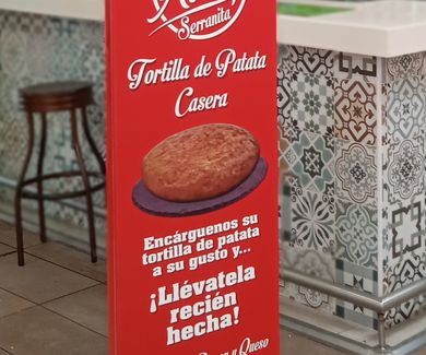 Promoción de tortillas caseras para llevar