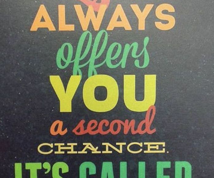 Second chance }}