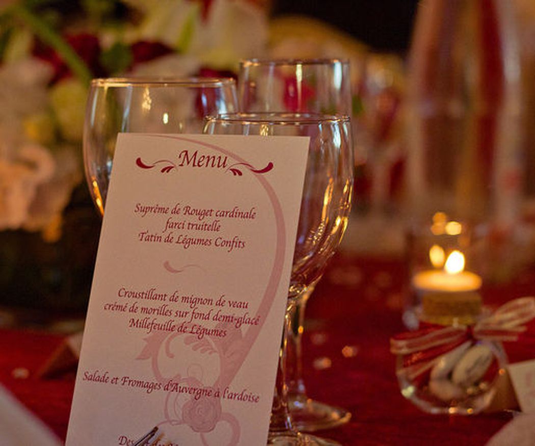 Consejos para elegir tu menú de boda