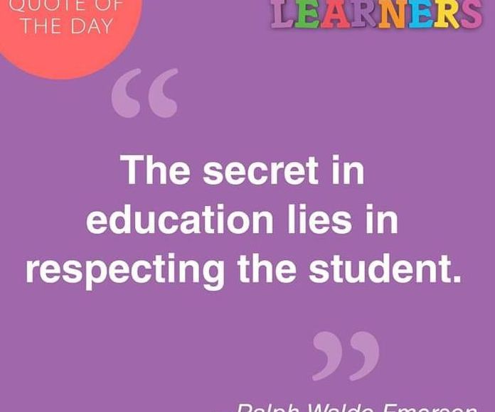 A secret in education