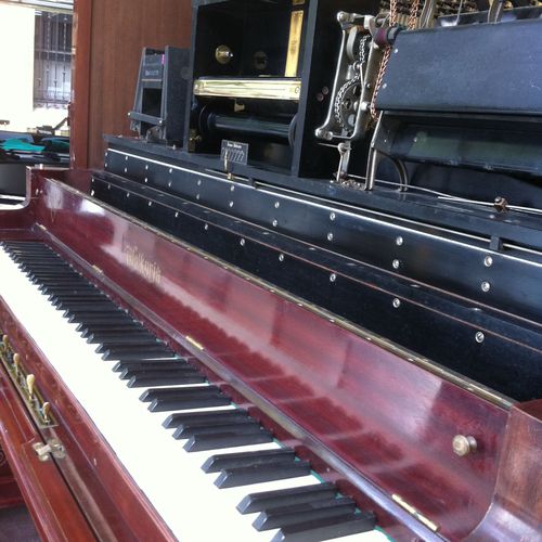 Pianola restaurada