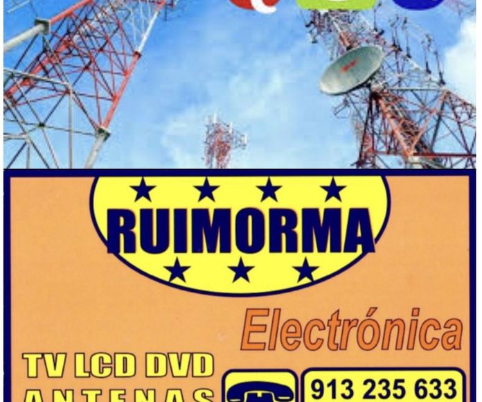 Con RUIMORMA reparación de antenas en El Barrio del Pilar