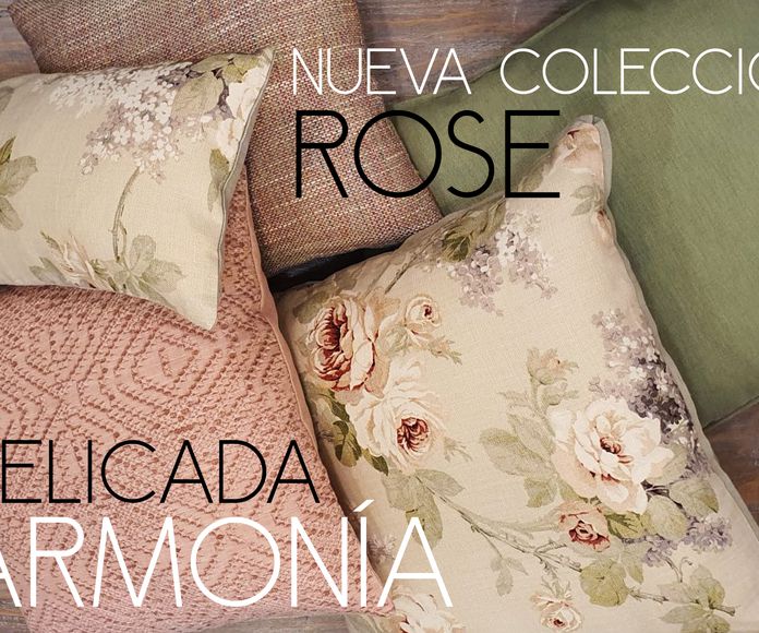 Colección Cojines Rose: COLECCIONES de Casa Nativa