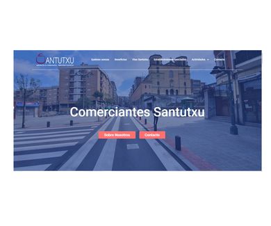 Nueva web de la Agrupación de Comerciantes de Santutxu