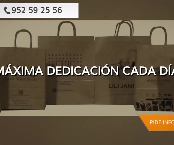 Bolsas de papel baratas en Nerja