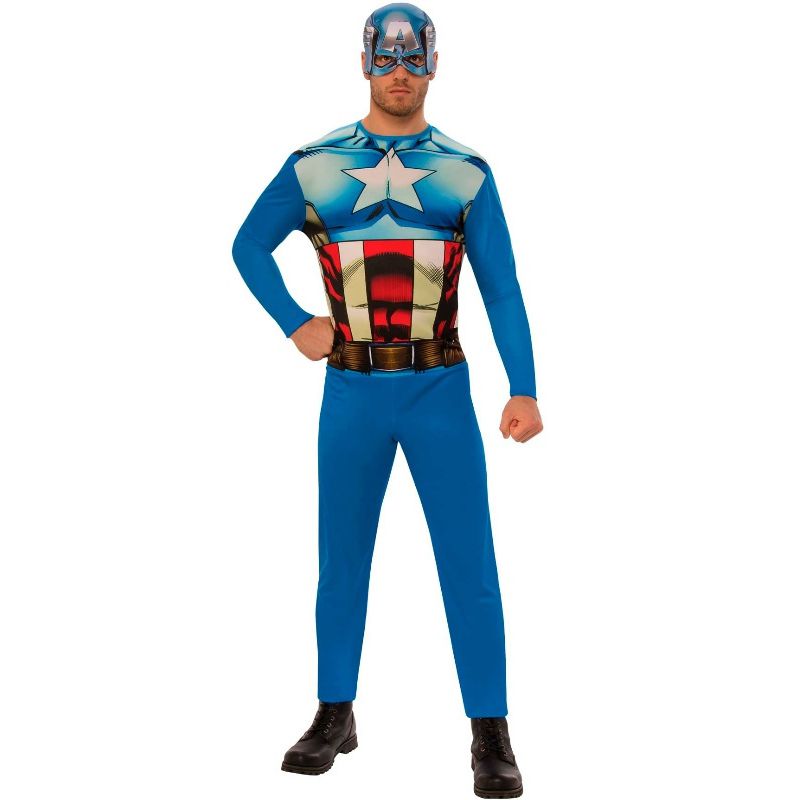Disfraz Capitán América OPP adulto