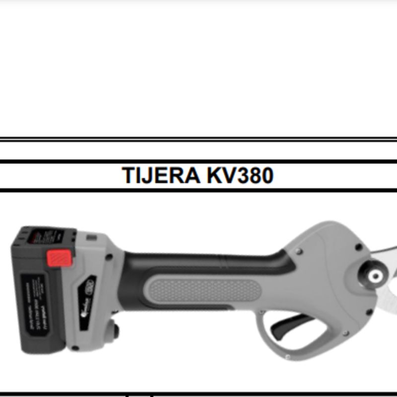 TIJERA ELÉCTRICA KAMIKAZE KV 380: Productos y servicios de Maquiagri