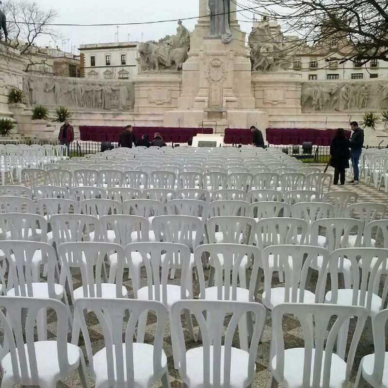 EVENTO CELEBRADO EN LA PLAZA ESPAÑA - CÁDIZ