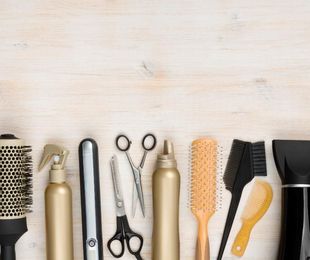 Los utensilios empleados en peluquería